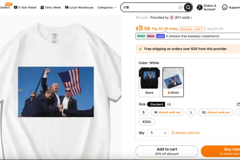 Chinese-Made Trump T-Shirts: Capitalizing on Controversy